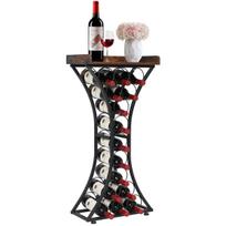 Pastatoma vyno lentyna VEVOR XGLZ-01, 15 butelių, su stalviršiu, 43 × 29 × 89,5 cm