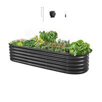 Metalinė pakelta lysvė VEVOR GM61003-200X60X42CM, 200 × 60 × 42 cm