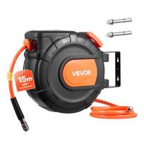 Ištraukiama oro žarnos ritė VEVOR NWA-L15, 15 m žarna, 430 × 155 × 320 mm