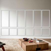 Sienų apdailos dailylentės VEVOR JX60#-L3842, 6 vnt, 61 × 137 cm ir 61 × 61 cm