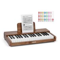 Vaikiškas skaitmeninis pianinas VEVOR SLW3706G, 37 klavišai, 60 × 27,5 × 18 cm