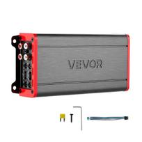 Automobilinis garso stiprintuvas VEVOR MXD400.4, 4 kanalų, Pilkas, 18,9 × 8,5 × 4,1 cm