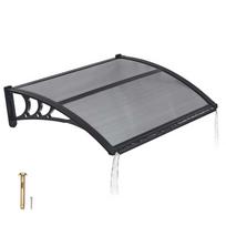 Durų stogelis VEVOR CZPC30X40G-C, 75,5 × 100 × 24 cm
