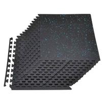 Dėlionės tipo mankštos kilimėliai VEVOR HRD-XJD6614-24B, 24 vnt, 600 × 600 × 14 mm