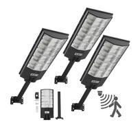 Lauko saulės LED gatvių žibintai VEVOR RBTYNLD-002, 3 vnt