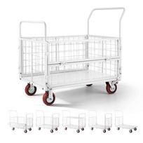 Platforminis vežimėlis VEVOR TC7010, 6 viename, 113 × 107 × 67,5 cm