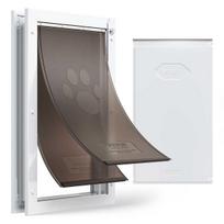 Šunų durelės VEVOR CWM07-2XL, XL, Balta, 711,5 × 437 × 76,8 mm