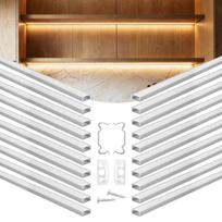 LED aliuminio kanalas VEVOR, 20 vnt