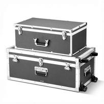 Daiktų laikymo dėžių rinkinys VEVOR FG-1415-06, 2 vnt, Pilka, 763 × 392 × 312 mm + 600 × 350 × 240 mm