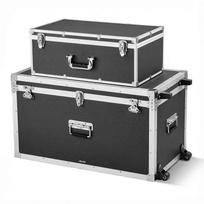 Daiktų laikymo dėžių rinkinys VEVOR FG-1415-07, 2 vnt, Juoda, 816 × 452 × 460 mm + 600 × 350 × 240 mm