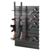 Sieninis ginklų laikiklis VEVOR RF-SN-048A, 2 šautuvams ir 4 pistoletams, 66 × 37 × 19 cm