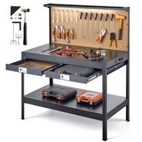 Darbastalis VEVOR MW-WB0501, 30 kabliukų, 150 × 120 × 61 cm