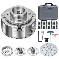 Medienos tekinimo staklių griebtuvas VEVOR CK4-4K-5SET-SS, 5 vnt. rinkinys, 102 × 102 × 78 mm