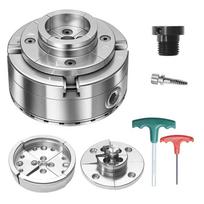 Medienos tekinimo griebtuvas VEVOR CK4-4K-3SET-SS, 4 žandikaulių 3 dalių rinkinys, 102 × 102 × 78 mm