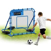 Futbolo kamuolių atšokimo tinklas VEVOR DKS-372b, Reguliuojamas kampas, 119,5 × 113,5 × 142 cm