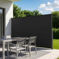 Šoninė markizė VEVOR H038-2, ištraukiama, Juoda, 180 × 300 cm