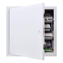 Gipso kartono prieigos durelės VEVOR, Balta, 38,7 × 38,7 × 1,55 cm