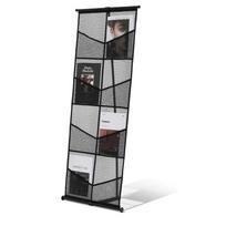 Brošiūrų stovas VEVOR ZG-WSZLJ, 4 pakopos, 8 kišenės, 53 × 134 × 44 cm