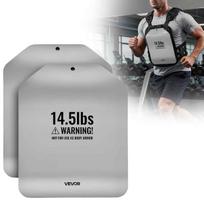 Svorio liemenės plokštės VEVOR JSCB-14.5LB, 2 vnt, 301,5 × 250 × 27 mm