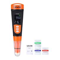 pH matuoklis VEVOR PH06, 40 × 40 × 185 mm