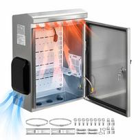 Lauko elektros dėžutė VEVOR SPB503520HW, su ventiliatoriumi ir termostatu, 500 × 400 × 200 mm