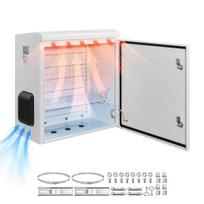 Lauko elektros dėžutė VEVOR SPT605530HW, su ventiliatoriumi ir termostatu, 60 × 60 × 30 cm