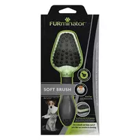 FURminator minkštas šepetys šunims