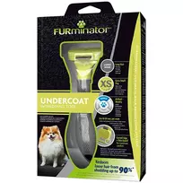 FURminator deShedding šukos ilgaplaukiams šunims XS