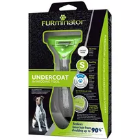 FURminator deShedding šukos trumpaplakiams šunims S