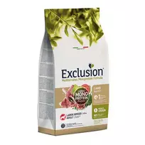 Exclusion Mono Protein Mediterraneo sausas pašaras didelių veislių šunims su ėriena, L, 12 kg