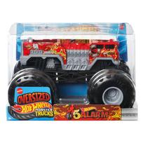 Hot Wheels Monster Trucks 5 Alarm JMT17 metalinis žaislinis automobilis, 1:24