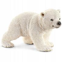 Schleich bėgantis baltojo lokio jauniklis, 6,5 × 4 × 4 cm