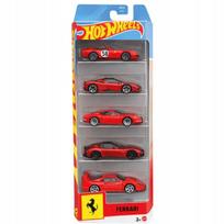 Hot Wheels Ferrari automobilių rinkinys JLN12, 5 vnt.