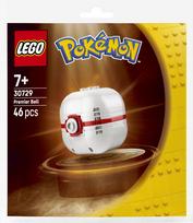 LEGO Pokémon Premier Ball konstruktorius, 46 detalės, nuo 7 metų