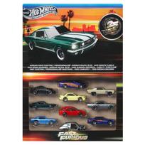 Hot Wheels Silver Series „Fast & Furious“ automobilių rinkinys JMH16