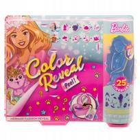 Barbie Color Reveal undinės lėlė GXV93 su 25 staigmenomis