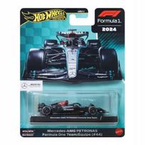 Hot Wheels Premium Formula 1 Mercedes-AMG PETRONAS „Formulės 1“ komandos modelis Nr. 44, JBM16