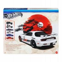 Hot Wheels Streets of Japan automobiliukų rinkinys, 6 vnt., JLB23