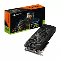 Graphics Card|GIGABYTE|NVIDIA|GeForce RTX 5080|2670 MHz|16GB|GDDR7|256 bit|PCI Express x16 5.0|Active|GV-N5080WF3OCV2-16GD