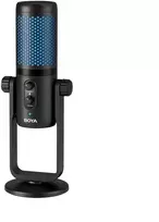 „Boya“ belaidis mikrofonas BY-PM740 su 4 kryptingumo charakteristikomis, 2,4 GHz, 3,5 mm „mini jack“, USB-A – juodas (6974700654549)