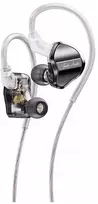 Ausinės „FiiO JD1 black“ – dinaminės IEM ausinės (6953175741145)