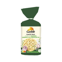 Gerblé kukurūzų galetės su svogūnų ir grietinėlės skoniu 123,5g