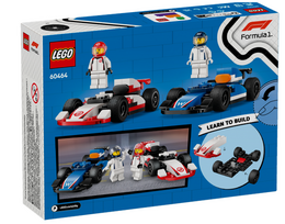 Lego CITY 60464 F1 Williams Racing  AND  Haas F1 Race Cars