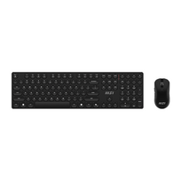 MSI FORGE K210 | Keyboard and Mouse Set | Wireless | Mouse included | US | Scissor Switch | Black