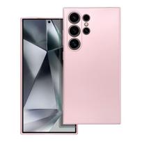 METALLIC dėklas telefonui SAMSUNG S24 Ultra rožinis