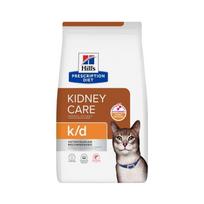 Hill's Prescription Diet Feline k/d Salmon sausas pašaras katėms, 1.5 kg