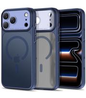 Matinis mėlynas dėklas Apple iPhone 17 Pro Max / 18 Pro Max telefonui "Tech-Protect MagPrime Magsafe CC"