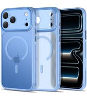 Matinis šviesiai mėlynas dėklas Apple iPhone 17 Pro Max / 18 Pro Max telefonui "Tech-Protect MagPrime Magsafe CC"