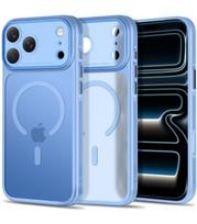 Matinis šviesiai mėlynas dėklas Apple iPhone 17 Pro / 18 Pro telefonui "Tech-Protect MagPrime Magsafe CC"