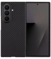 Juodas dėklas Samsung Galaxy Z Fold 8 Ultra telefonui "Tactical MagForce Aramid Cover"